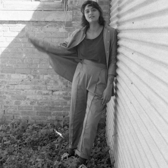 tony chesnut Pearl Trousers in Steel - Picture 3 of 8